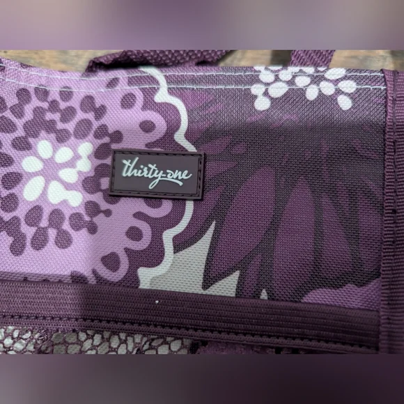 Thirty-One Plum Blossom Floral Caddy - Picture 9 of 10